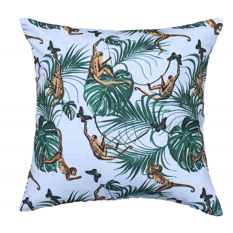 Bridgetown Indoor / Outdoor Square Cushion Cover, 65cm H x 65cm W x 65cm D
