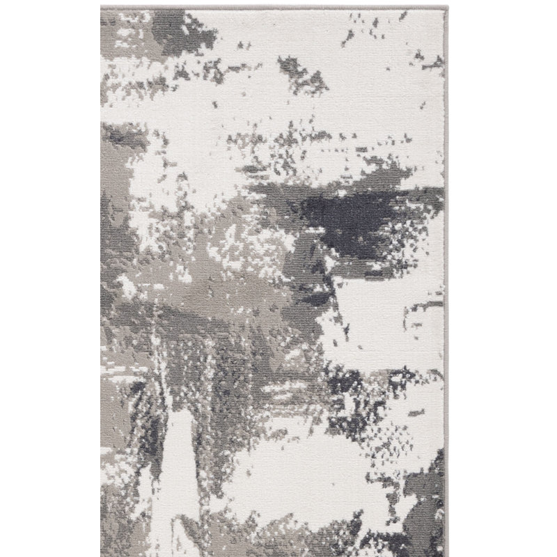 Buitron Performance Abstract Rug, Rectangle 4'5" x 6'5"