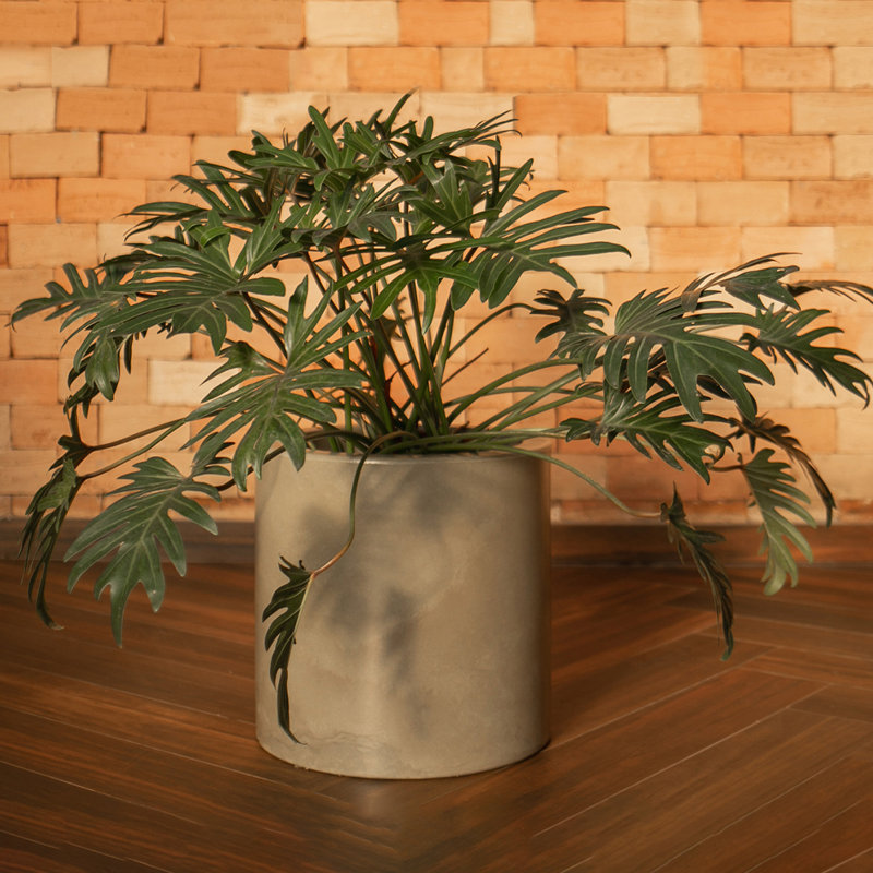 Laparis ECOBO Eco-Friendly Round Pot Planter, Milano Indoor/Outdoor use, Four season Use, 19.7" H x 19.7" W x 19.7" D