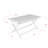 A Patio Dining Table - a Rectangle Acacia Wood Table with Butterfly Leaf, 36x60 Inch, Natural Oil