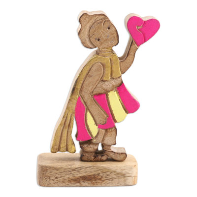Sculpture en bois faite à la main