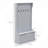 38" 3-In-1 Entryway Hall Tree With Storage Bench, Coat Rack With Four Hooks And Shoe Storage-1318395476