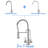 Nbarthome Pull Down Kitchen Faucet