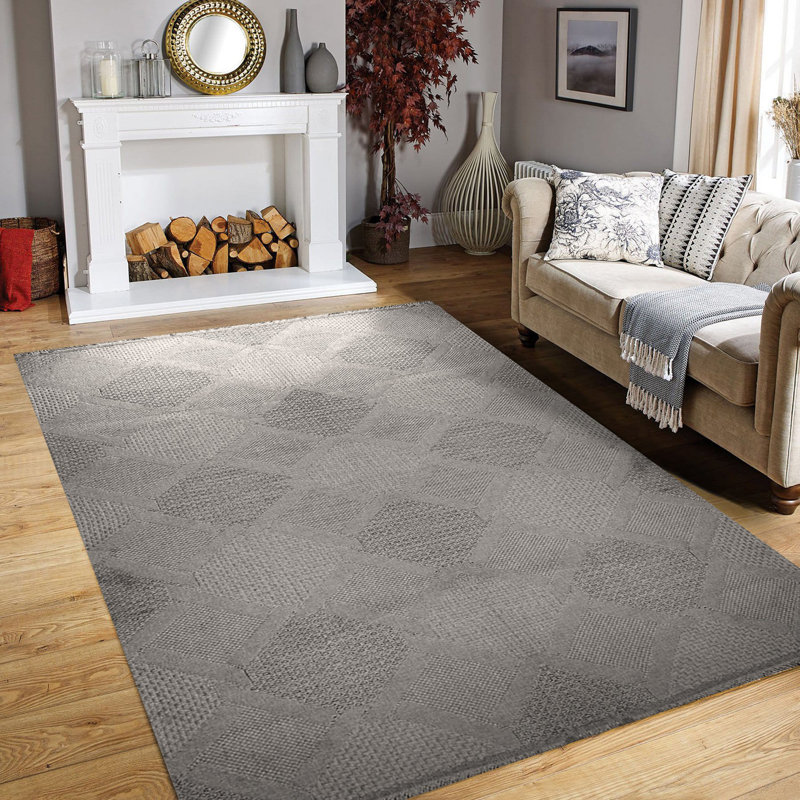 TUFTY Uni indoor rug, Rectangle 200 x 300 cm