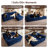 Havza Boneless 104" Cloud Sectional Couch ,L Shape Original Sofa Chaise Longue with Deep Seat and Wide Armrest for Living Room Bedroom,No Assembly Required-109999462-67678974