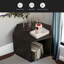 Table d'appoint hexagonale 23,62 po-708953910