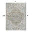Tapis crème / brun / vert Macknair Bohemian Medallion-1776940412