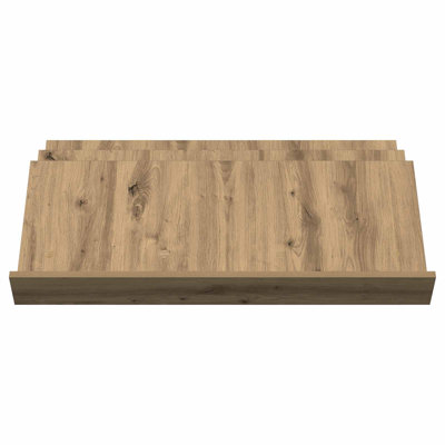 Wood Free Standing Magazine Rack