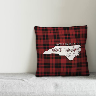 Plaid Throw Pillow