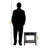 Golon Accent Table in Black