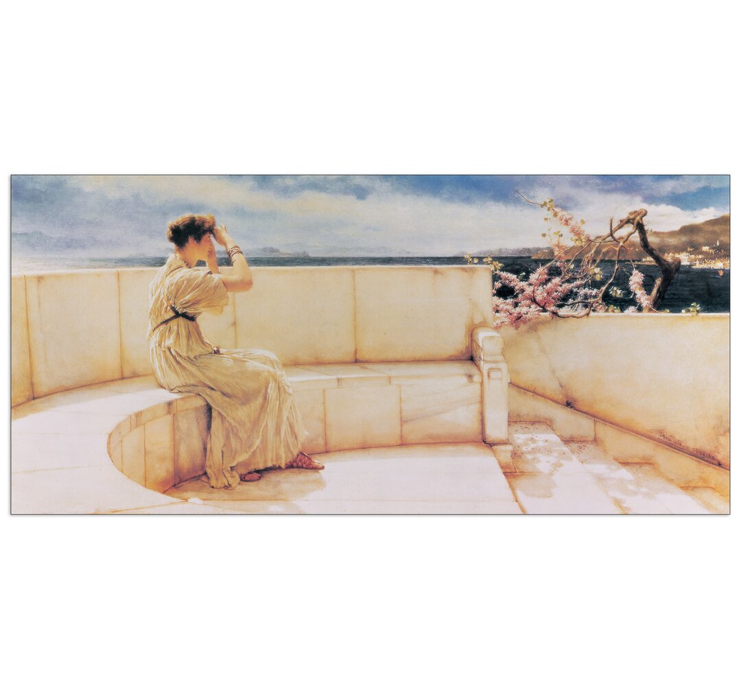 Paneel "Hope Spring Eternal" von Tadema, Grafikdruck