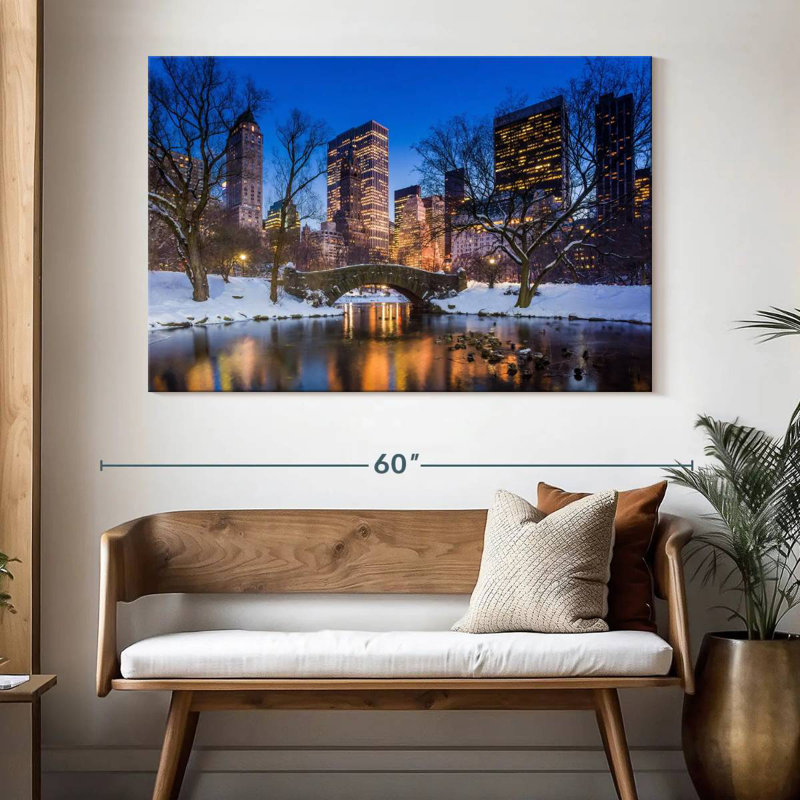 Pont Kavia Winter Gapstow, H 34 po x l 51 po