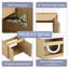 Ensemble de meuble-lavabo simple 24 po avec plateau Deveon-132867429