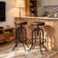 Tabouret de bar rotatif à hauteur ajustable Arefa-1881477363
