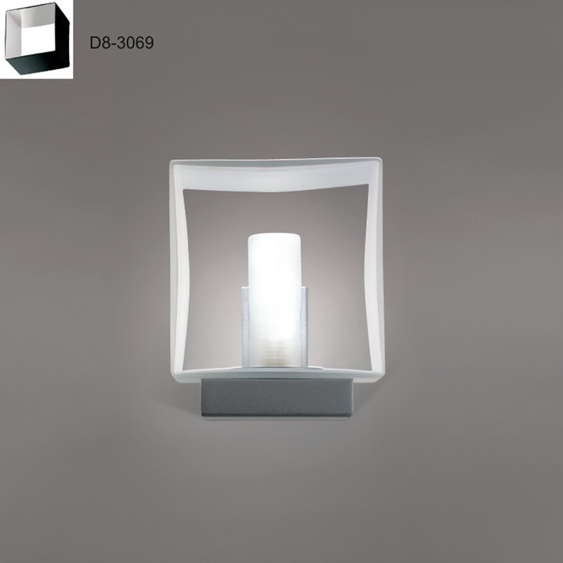 Domino 5.1181" Table Lamp, Metallized Gray, Black