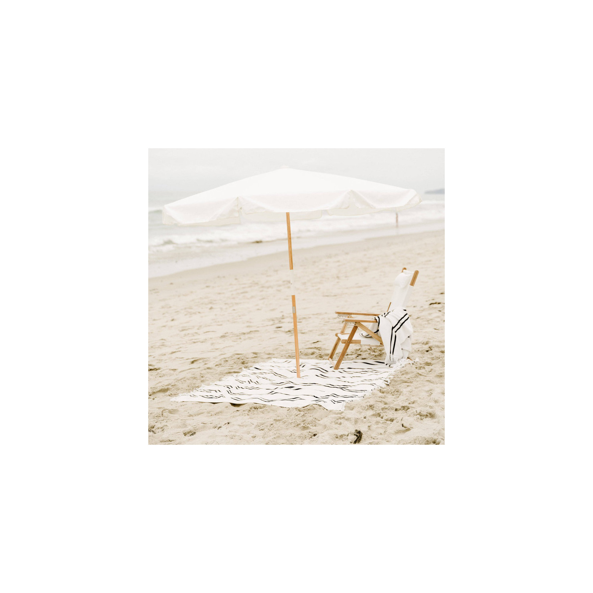 AMALFI 90'' Outdoor Umbrella, White