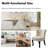 Grenier Upholstered Wingback Button-Tufted Side Chair-1456071082
