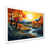 White Single Picture Framed