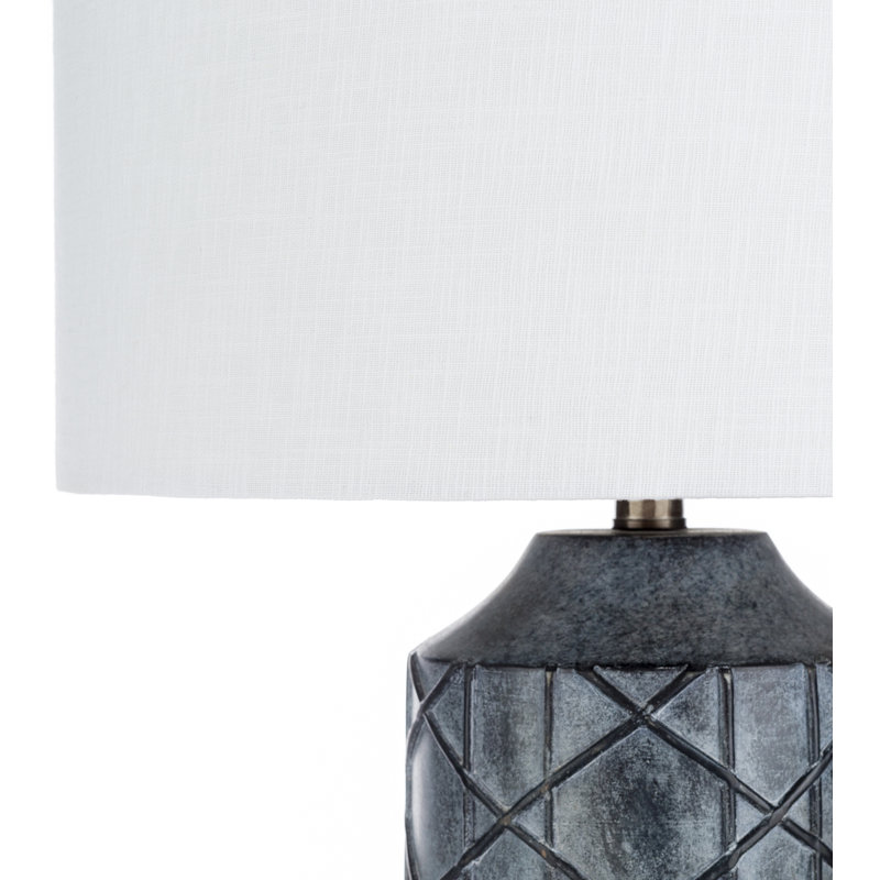 Arianis Resin Table Lamp, Blue