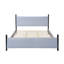 Lit tapissier pour chambre à coucher-402197764