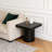 23.6'' Modern Solid Wood Veneer End Table