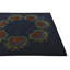 Tapis carré bleu marine 7 pi Pineland