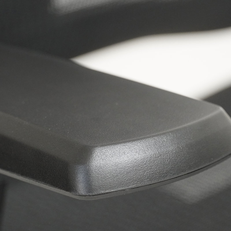 Chaise de bureau en filet de qualité supérieure avec support lombaire réglable - Base de chaise noire