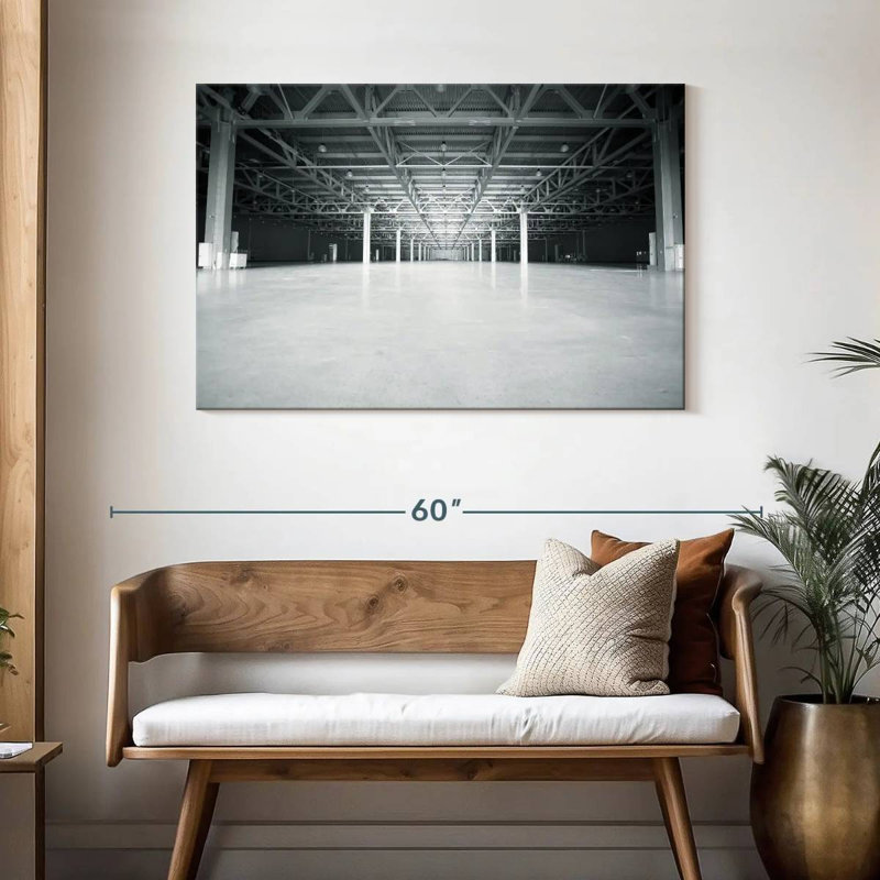 Lilie Monochrome Warehouse, 30" H x 45" W