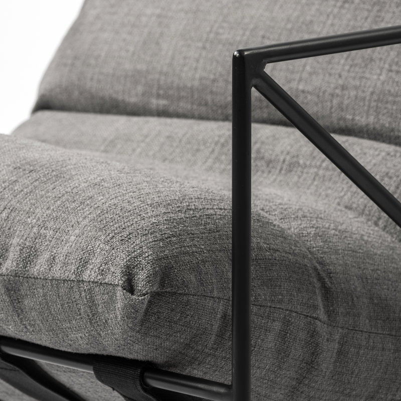 Antanae Sling Accent Chair, Gray