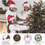 Sapin de Noël artificiel pré-éclairé avec 350 lumières claires homologuées UL-1692047497