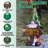 Green Polyresin Gnome With Solar LED Hat
