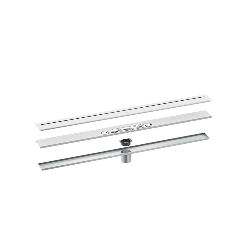 AXOR Drains Floor Installation 35 7/16", Matte White