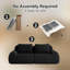 Canapé modulaire en flanelle Modern Luxury-1147265241-1147265242