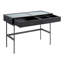 Console Emery, plateau en acier et en verre par LumiSource-1023598475