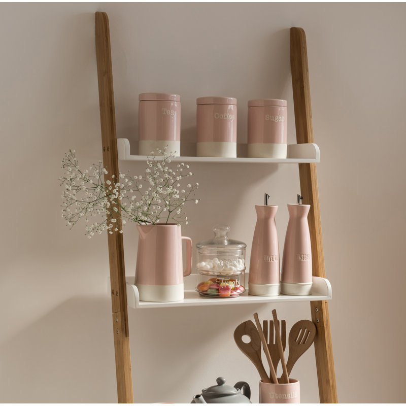 Stoneware Jar, Pink
