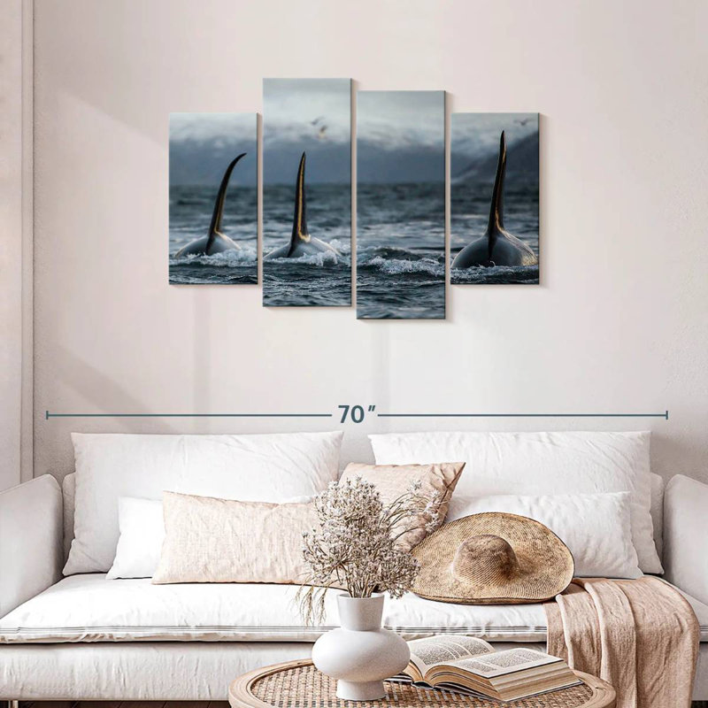 Brampt Norway Orca Trio, 27" H x 43" W