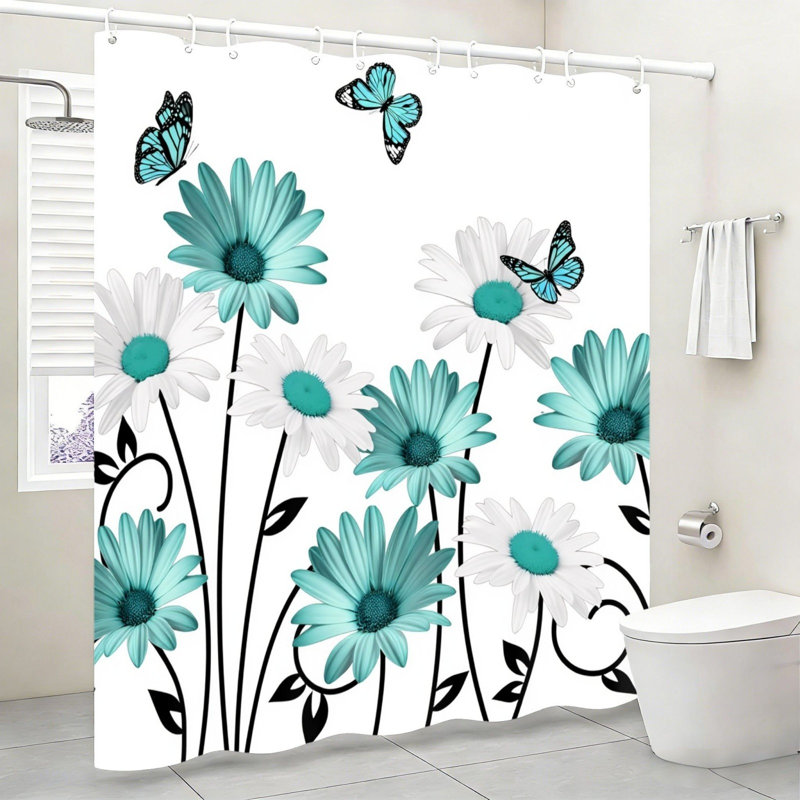 Rideau de douche Daisy Butterfly