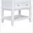 Modern Bathroom Vanity Storage Cabinet with Drawer and Open Shelf
