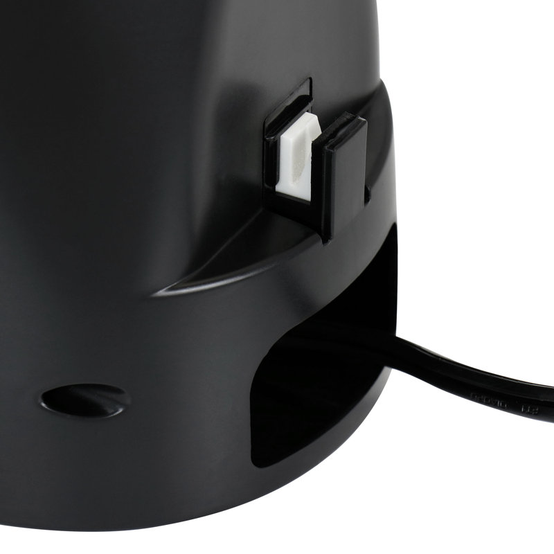 Better Chef Black 3-in-1 Electric Can Opener with Knife Sharpener