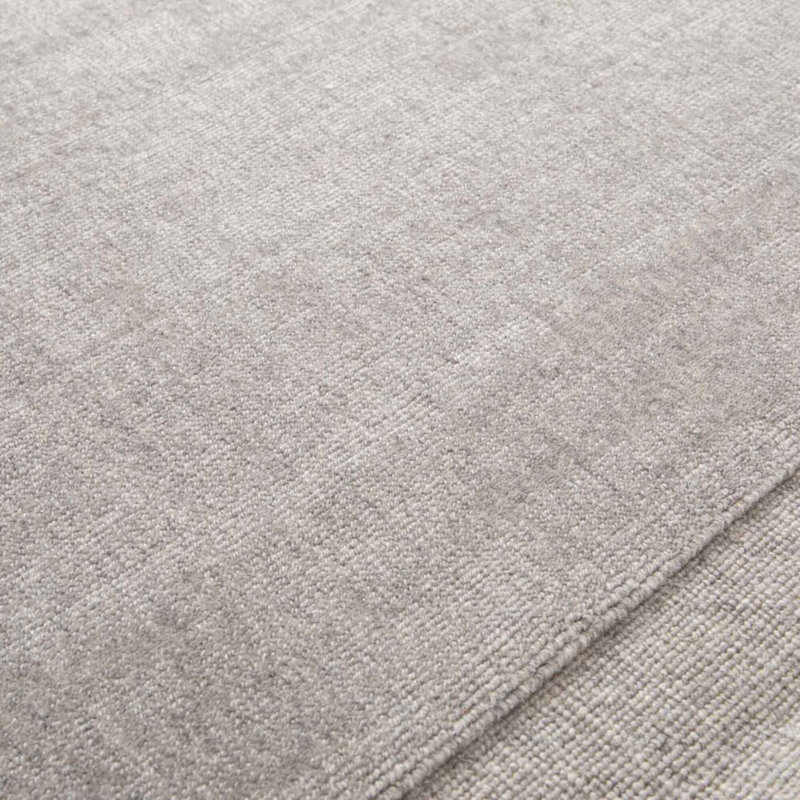 Aerilyn Light Grey Hand Woven Area Rug, Rectangle 200 x 290cm