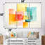 Motif de cubes multicolores I - art mural géométrique-1813490338-1813490340
