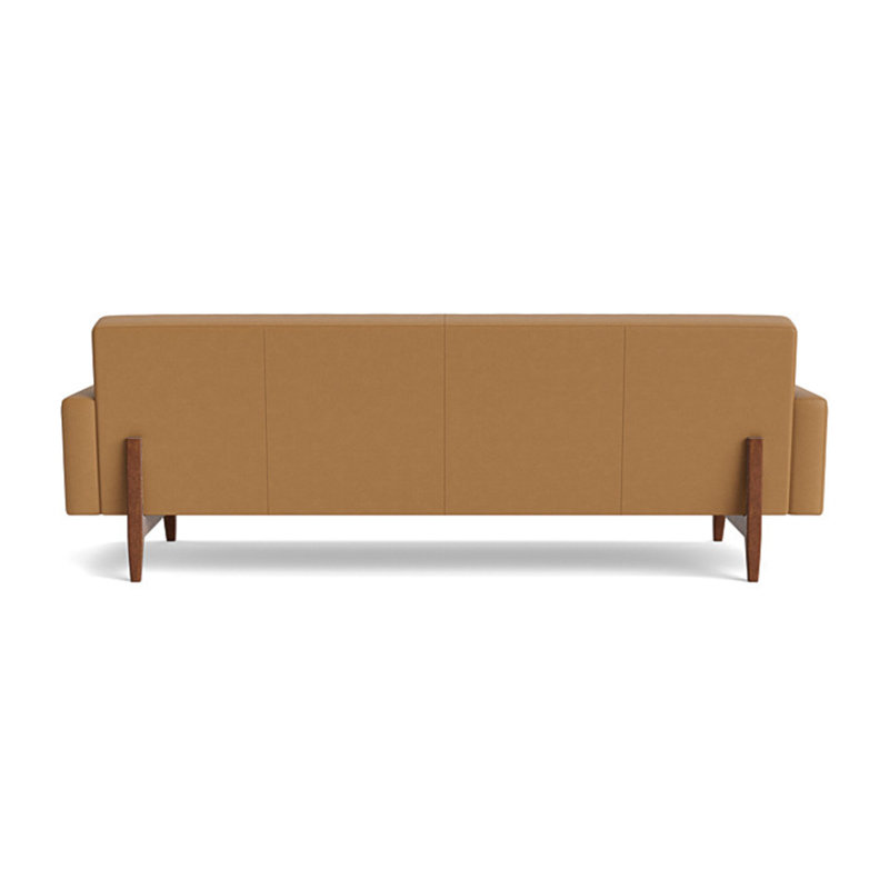 Tyler Leather Sofa (95"), Leather - Butterscotch