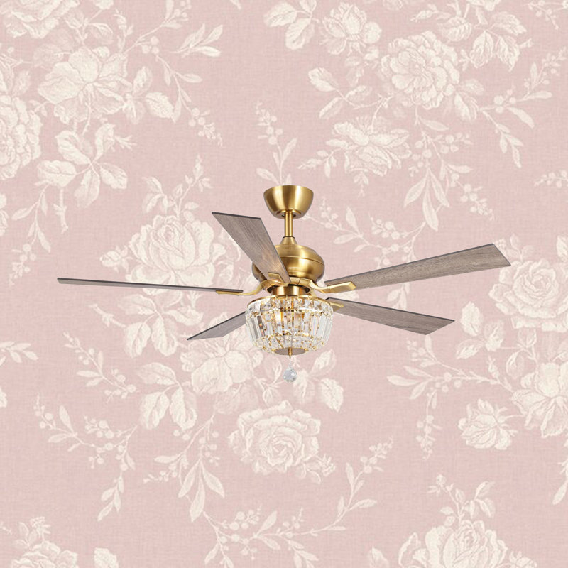 Emille 52'' Ceiling Fan with Light Kit