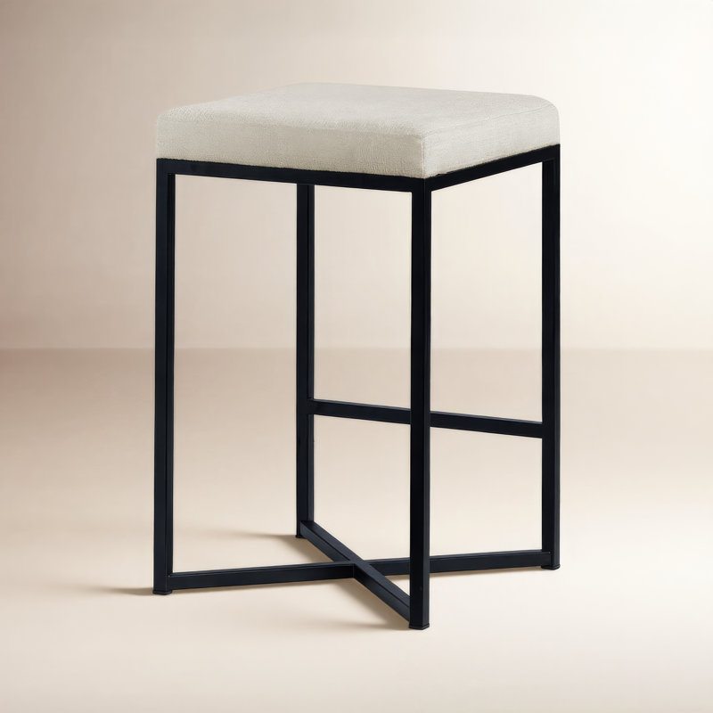 Tabouret Rosetta , Beige crème