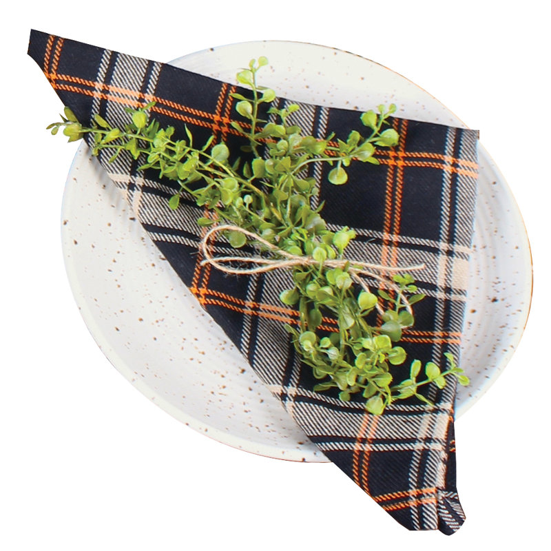 Serviette de table en coton 18 po Karcen