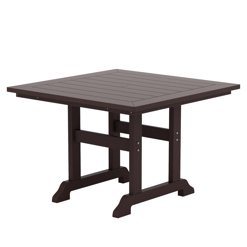 Table de salle à manger Laguna, Marron foncé