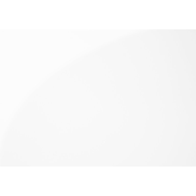 Classeur à roulettes avec revêtement blanc lustré, tiroirs de rangement pour bureau, support pour imprimante moderne à 3 niveaux de stratifié et grand tiroir