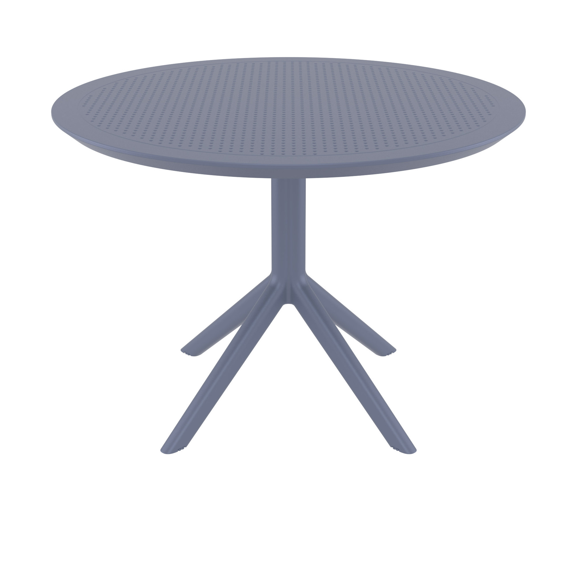 Farrah Marcel Armchair 5 Person Dining Set, Gray