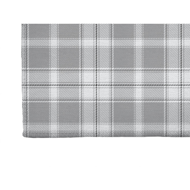 Billy Tartan Non-Slip Outdoor Rug, Rectangle 4' x 6'