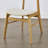 Solid Wood Dining Chair with Upholstered Seat-117435492